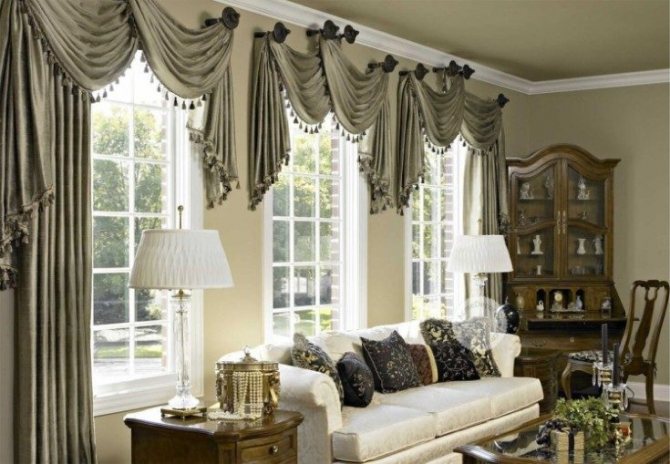 (74 photos) How beautiful to hang curtains