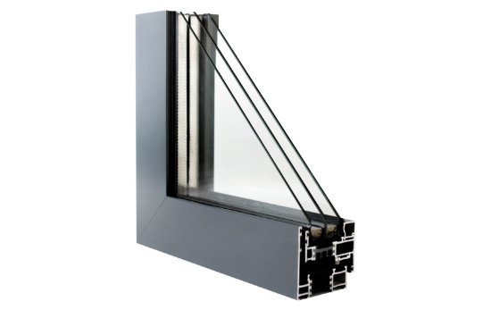 aluminum glazing with thermal break