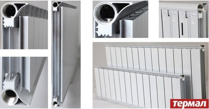 varmeapparater af aluminium