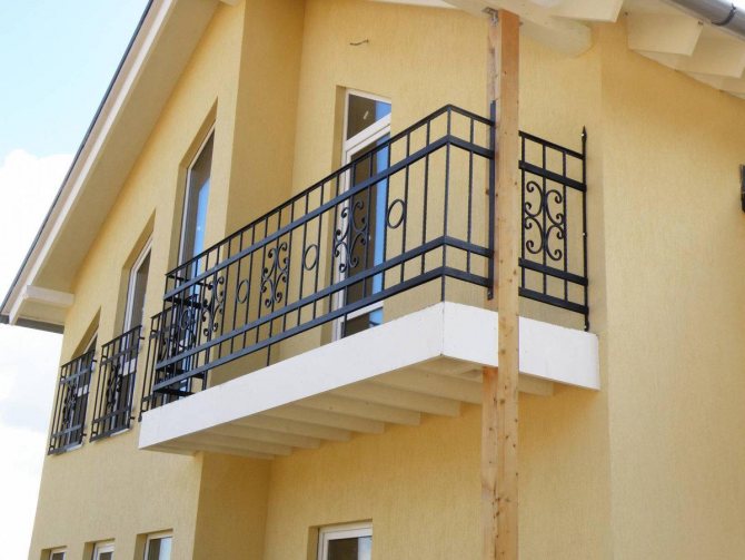balkon u zemlji