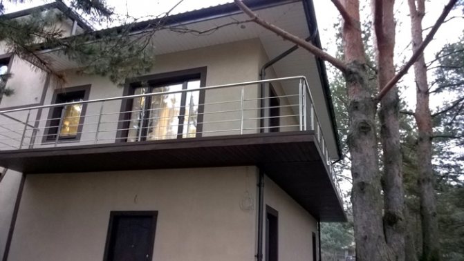 Balustrade balcon din oțel inoxidabil