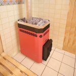Açık ısıtıcılı sauna sobası Rus 9