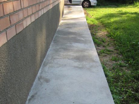 betonsko slijepo područje