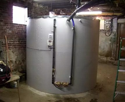 Gran tanque de compensación
