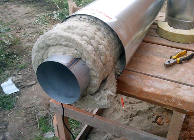metal bir baca borusu nasıl yalıtılır