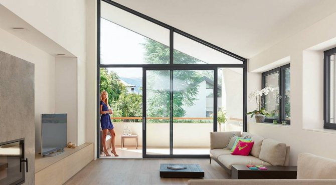 What are warm and cold aluminum profiles
