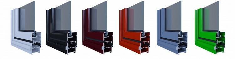 What are warm and cold aluminum profiles