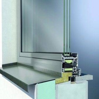 What are warm and cold aluminum profiles