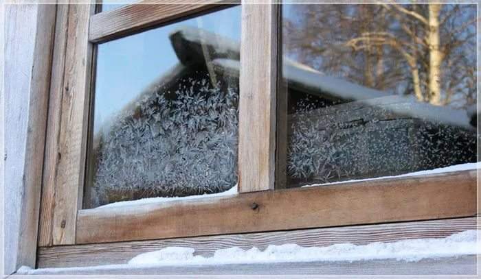so that the windows do not freeze in the house folk remedies