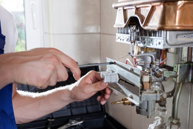 Princípio de funcionamento do sensor de tiragem da caldeira a gás: como funciona o sensor de superaquecimento, ionização e presença de chama da coluna