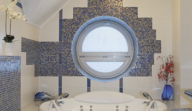 Bathroom window design