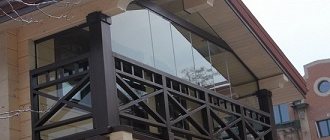 dizajnerski balkon u privatnoj kući