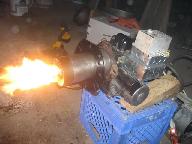 Arzător diesel DIY
