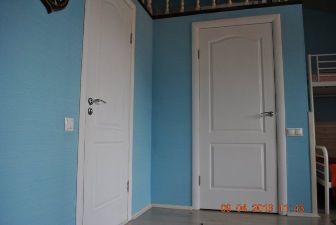 Canadian doors in the interior