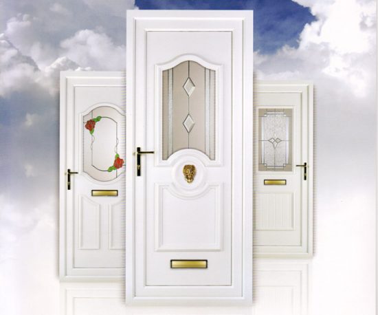 Doors with glass inserts