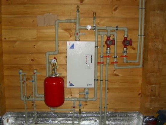 Elektrické kotly EVAN - technické vlastnosti a schéma zapojenia elektrického vykurovacieho kotla 5