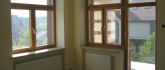 Finnish wooden windows with double-glazed windows