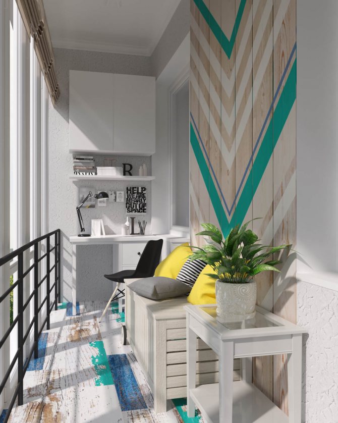 Foto numărul 11: Crearea unei zone de relaxare pe balcon: 10 idei pentru relaxare