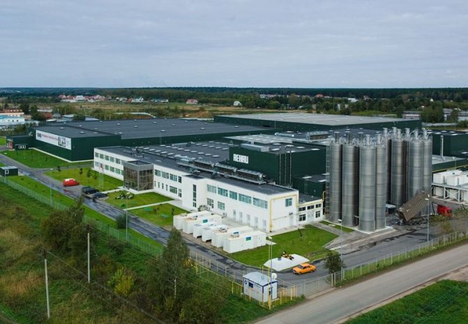 Foto: producción del perfil REHAU en Gzhel, cerca de Moscú
