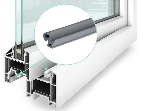 fotoğraf: pvc pencereler için lastik bantlar