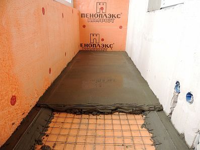 Foto - Hælde isolering med en kobling