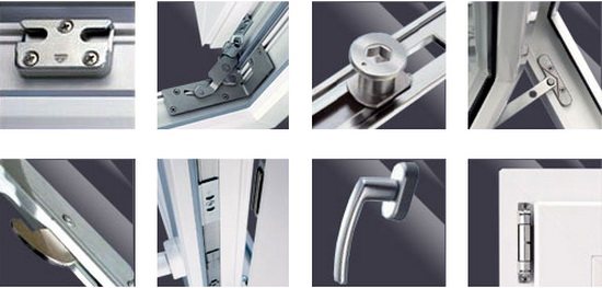 Glass unit fittings
