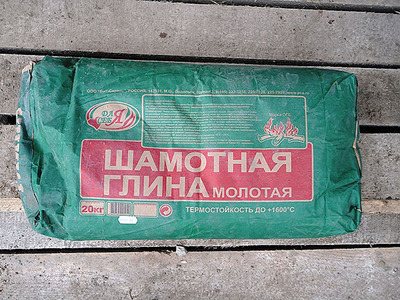 Arcilla para hornos de mampostería: selección y uso en soluciones.