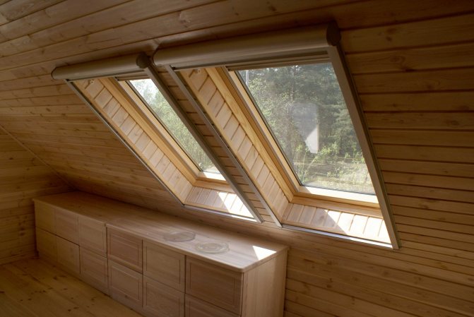 Ventanas ciegas para techos
