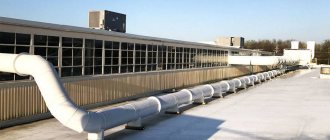 Horizontalni presjek ventilacijskog kanala norme