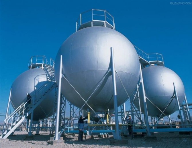 Storage of gas cylinders in residential buildings and not only