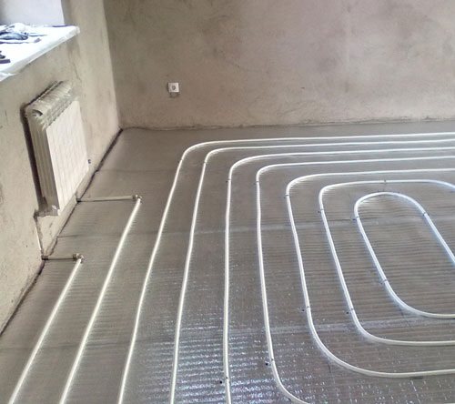 Infračervená podlaha na úpravu videa z dlaždíc a analýzu niektorých jemností jeho zariadenia