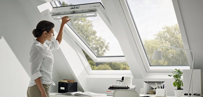 use of double-glazed windows