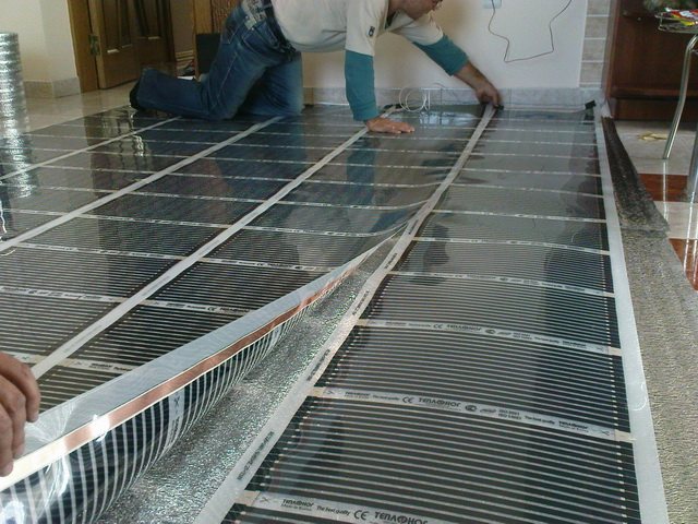 Elektrické podlahové kúrenie používame vo vidieckom dome alebo vo vidieckom dome 2