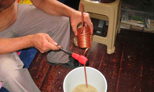 Paggawa ng isang heat exchange coil