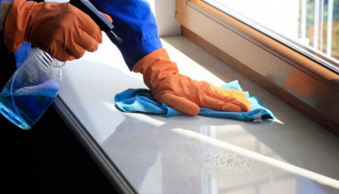 Kako izbijeliti plastičnu prozorsku dasku od žutosti
