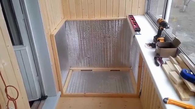 Kako vlastitim rukama napraviti podrum na balkonu ili ispod loggie na prvom katu
