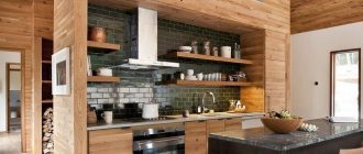 How to hide a hood in the kitchen under drywall