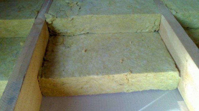 kako izolirati strop mineralnom vunom