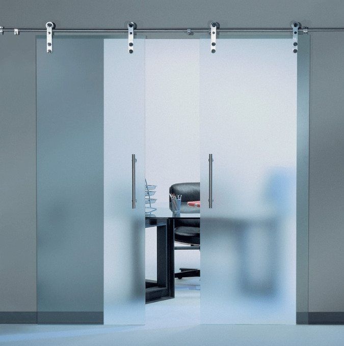How to fix glass in a plasterboard partition