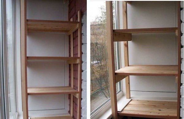 cadre d'une serre fixe pour un balcon