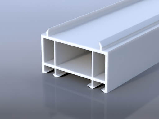 Imagen de perfiles de relleno de PVC para ventanas