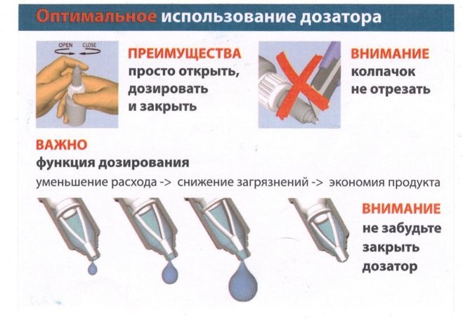 picture of glue application