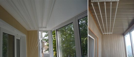 poza unui uscător pe balcon