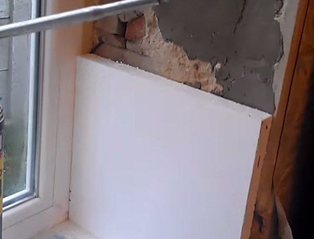 slika Izolacija padina iznutra