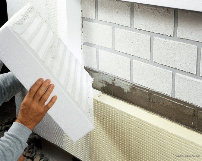 Vi limer ekspanderet polystyren