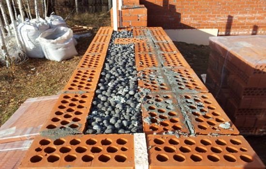 Zidărie bună a zidurilor de cărămidă - tehnică de amenajare