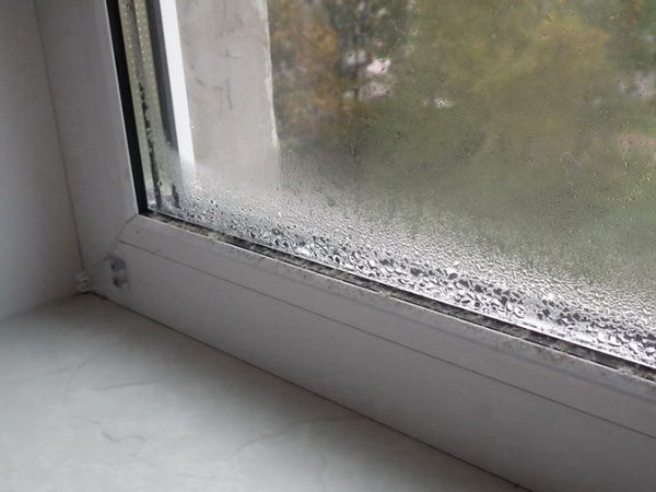 Kondens på glas