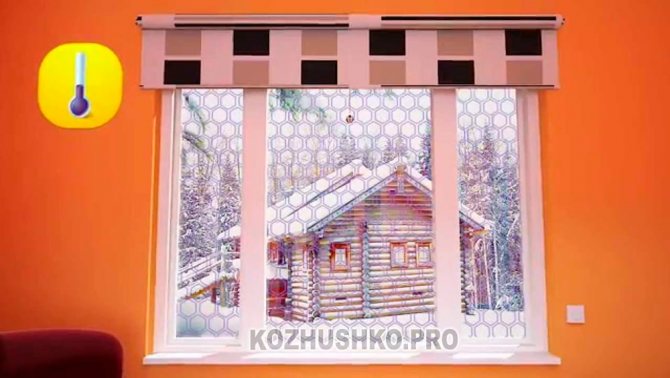 Window heating design