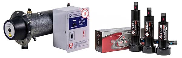 Elektrikli kazanlar - ısıtma elemanları ve elektrot