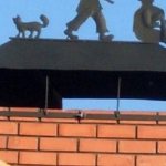 Toldos de chaminé para estruturas de aquecimento
